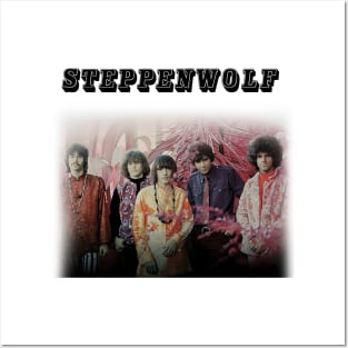 Inspired STEPPENWOLF Band Member Gift Family Posters and Art